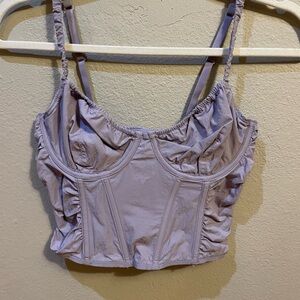 Hollister corset top
